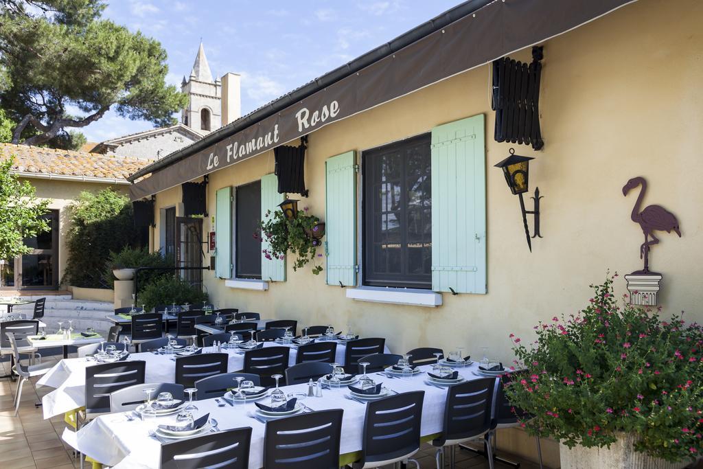 Logis Hotel Restaurant Le Flamant Rose Camargue Albaron Luaran gambar