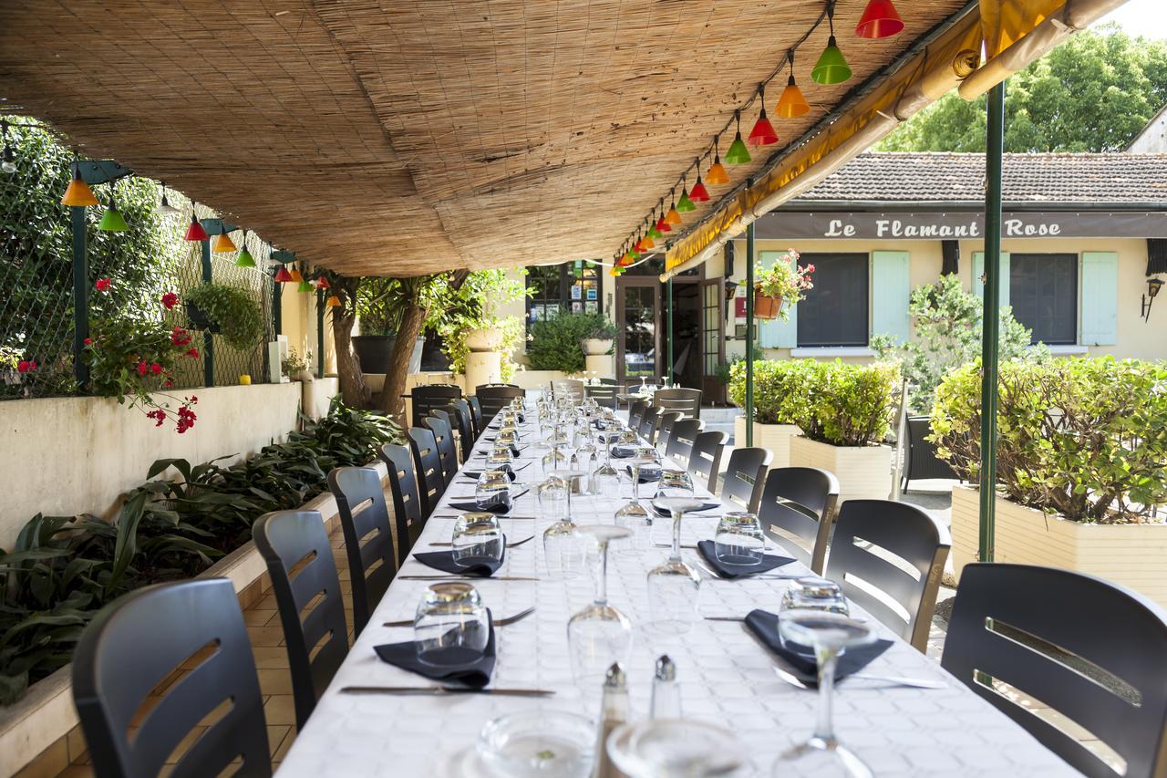 Logis Hotel Restaurant Le Flamant Rose Camargue Albaron Luaran gambar